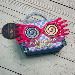 FRED SEGAL Harry Potter Luna Lovegood Glasses Crossbody Handbag Purse